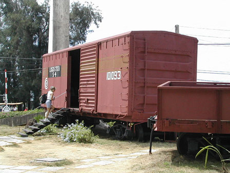 Santa Clara: un vagone dell'epoca ora adibito a museo
